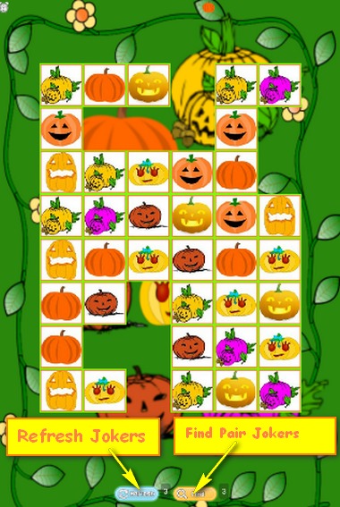 Pumpkin Match Same Puzzle截图3