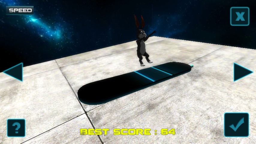 Speed Rabbit Surfer Infinite截图1