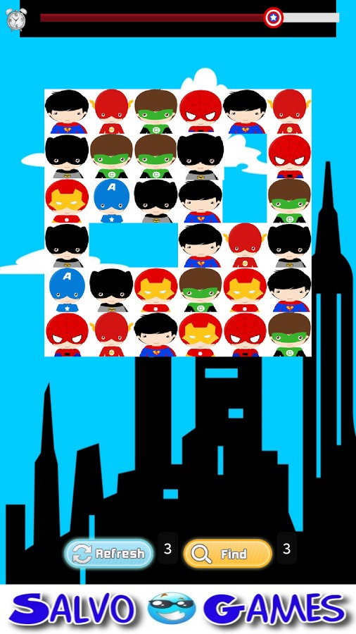 Superhero Kids Match!截图3