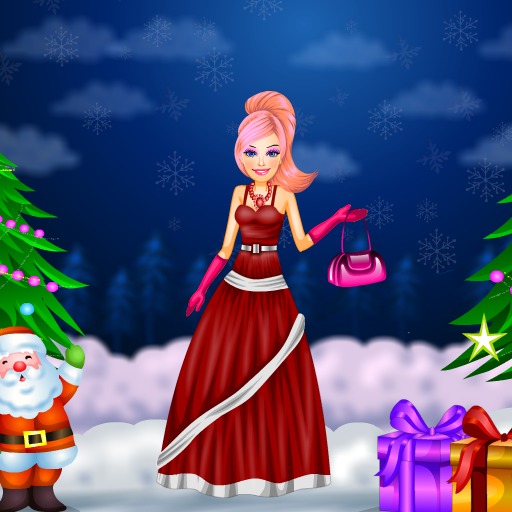 christmas barbie dressup截图3