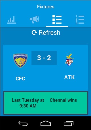 Indian Super League updates截图4