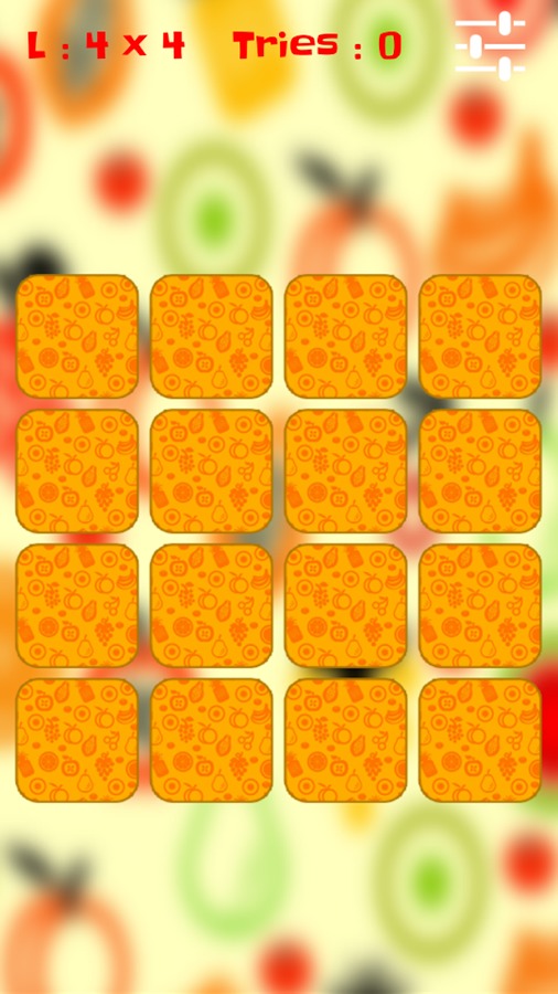 Fruit Matching Memory截图3