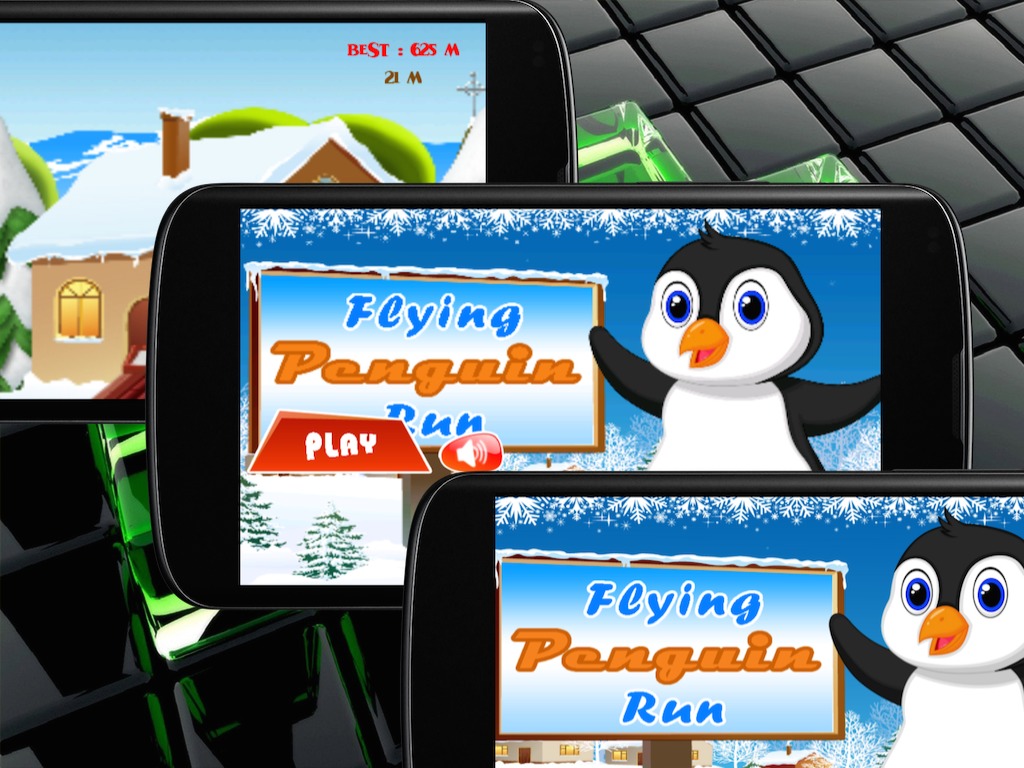 Flying Penguin Run截图3