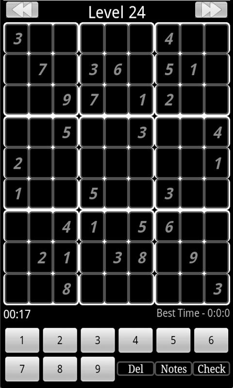 Sudoku Monochrome截图1