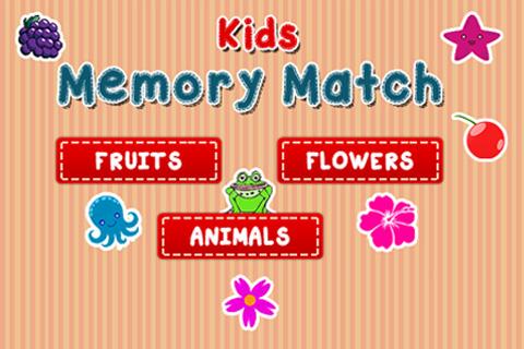 Kids Memory Match - Flip Card截图1