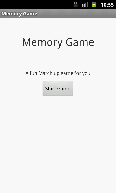 Memory Game Demo截图1