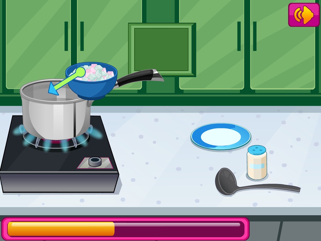 Mini Candy Cane Cooking Game截图4