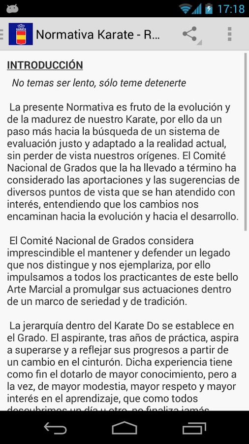 Normativa Karate - RFEK截图2