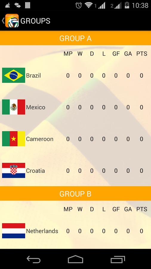 KICKOFF 2014 - World Cup App截图3