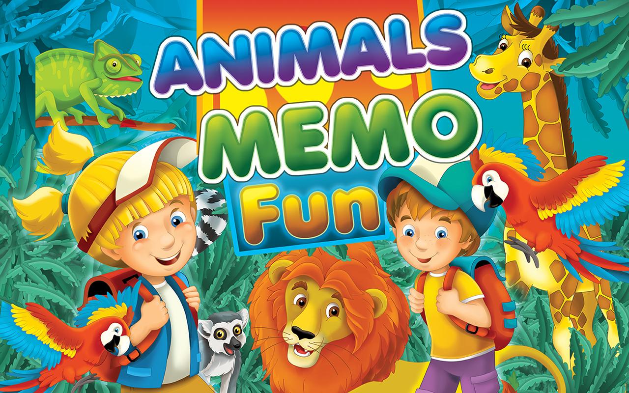 Animals Memo Fun Game截图1