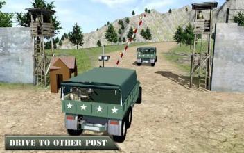 US Army Off-road Truck Driver 3D截图1