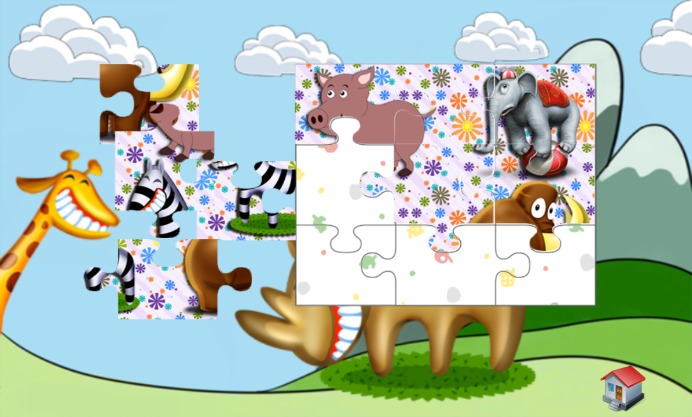 Fun Animal Puzzle For Toddlers截图2