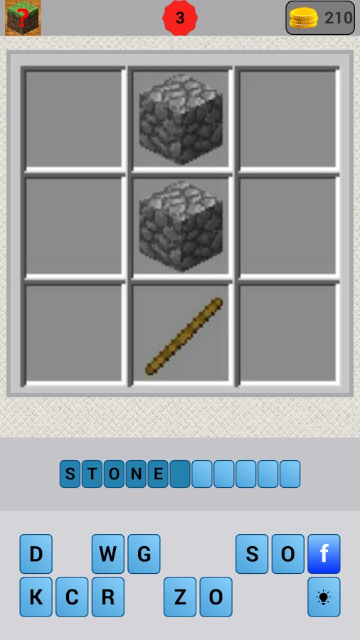 Crafting Quiz for Minecraft截图3