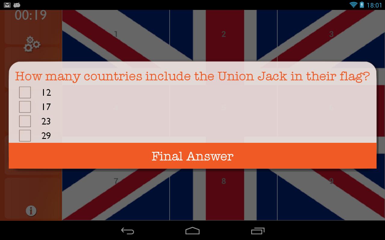 World Flags Quiz Slide Puzzle截图4