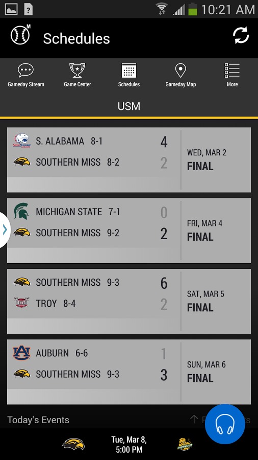 Southern Miss Gameday截图1