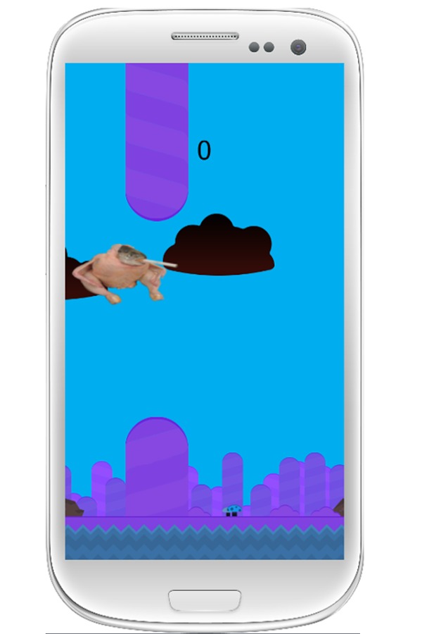 Flappy Smoking Chicken Fish截图2