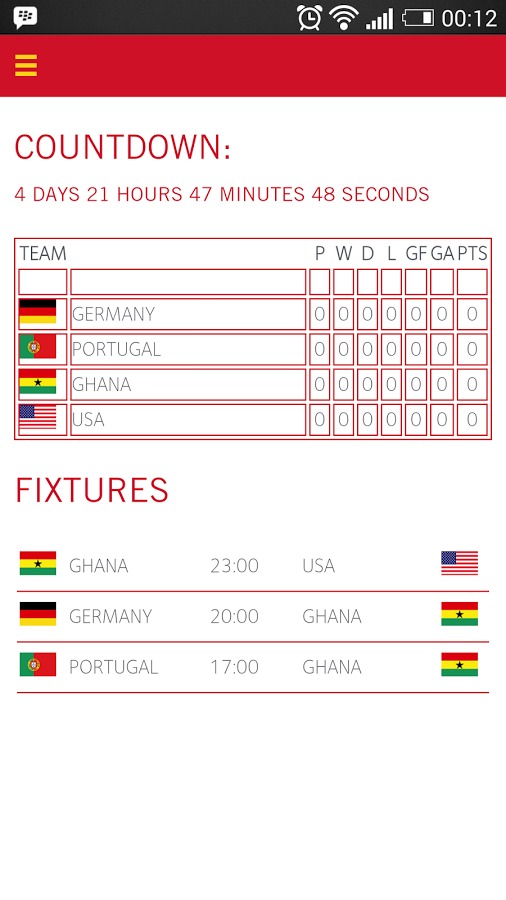 Brazil 2014 World Cup - Ghana截图2