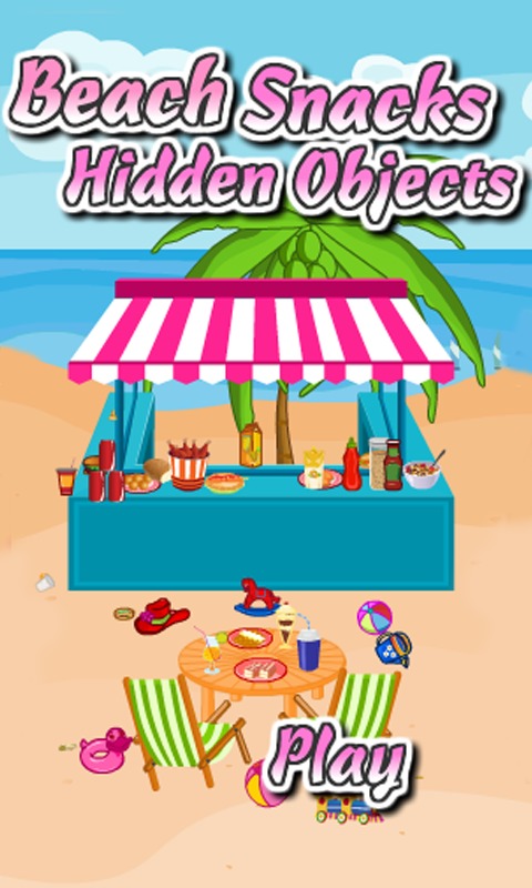 Hidden Objects Beach Snacks截图1