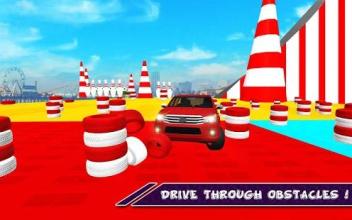 Superhero City Car Racing Stunts Kids Color Cars截图3