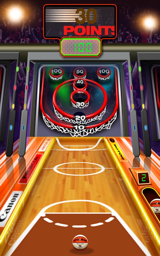 Skee Basket Ball FREE截图2