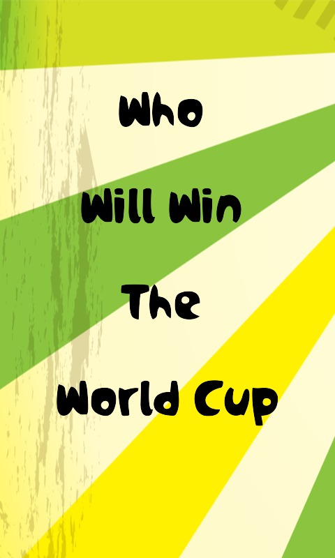 Who Will Win WorldCup截图1