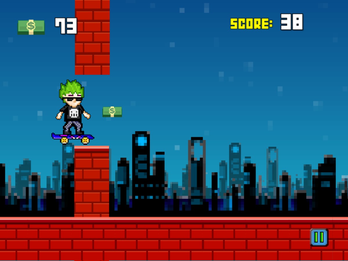 Jumpy Punk - Cyber Jack Flash截图2