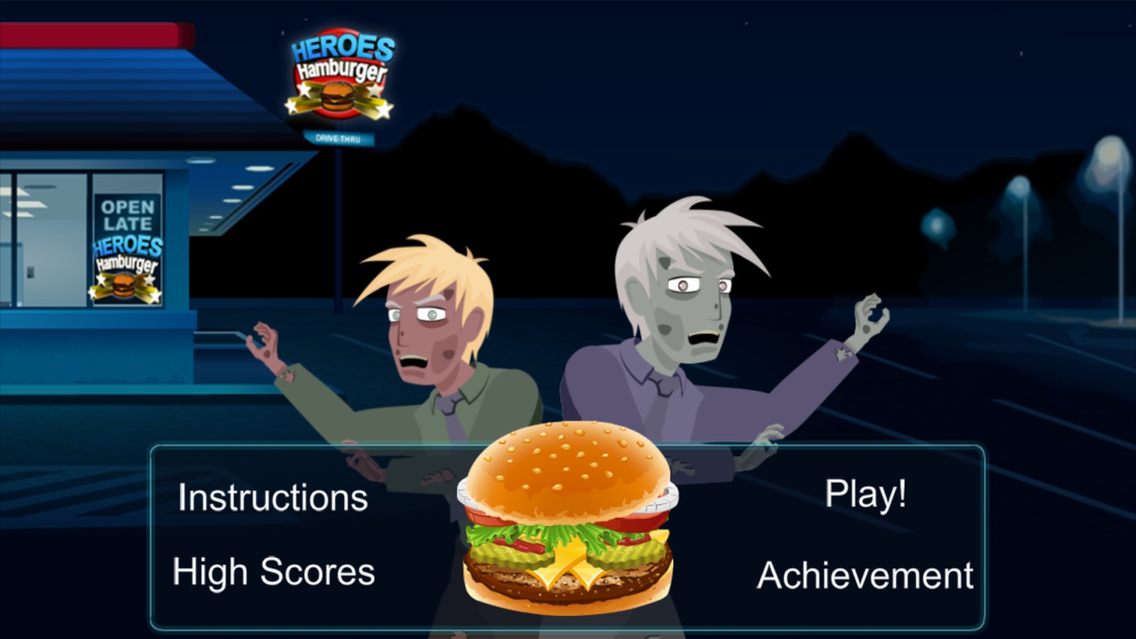 Heroes Hamburger Zombie截图1