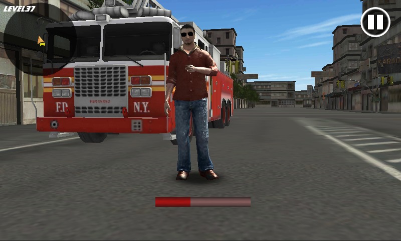 Crazy FireTruck Parking 3D截图2