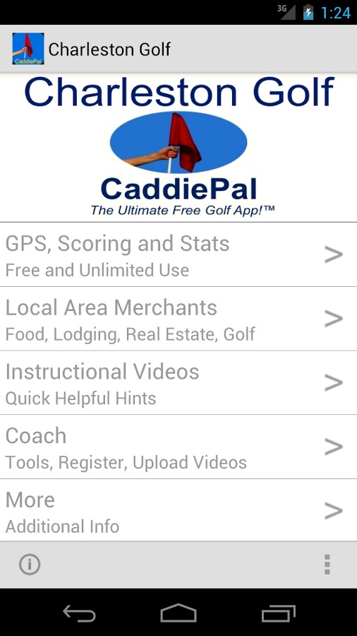 Charleston Golf App截图1