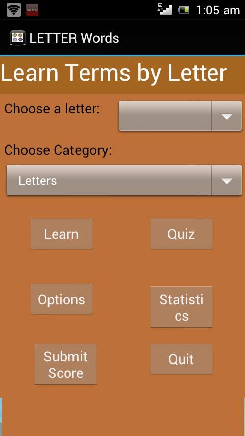 Letter Words Quiz A To Z截图1