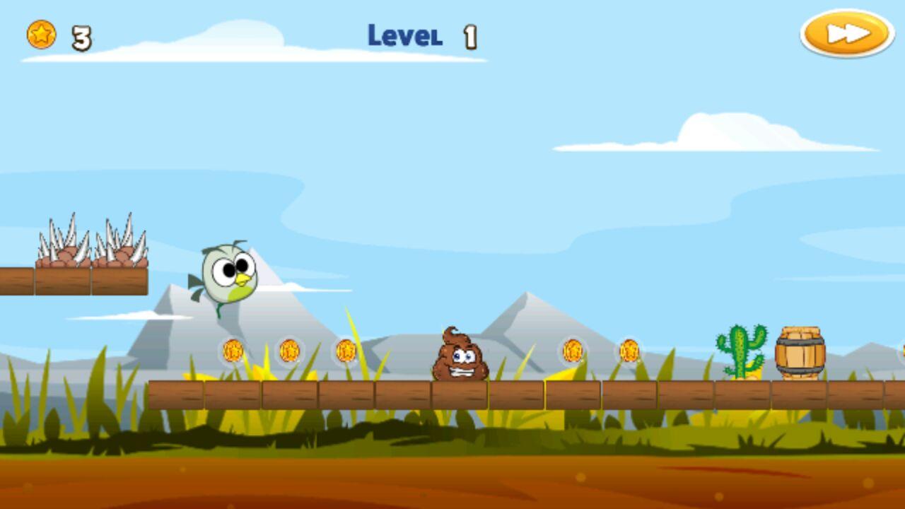 Jump Bird Run - Free Game截图3