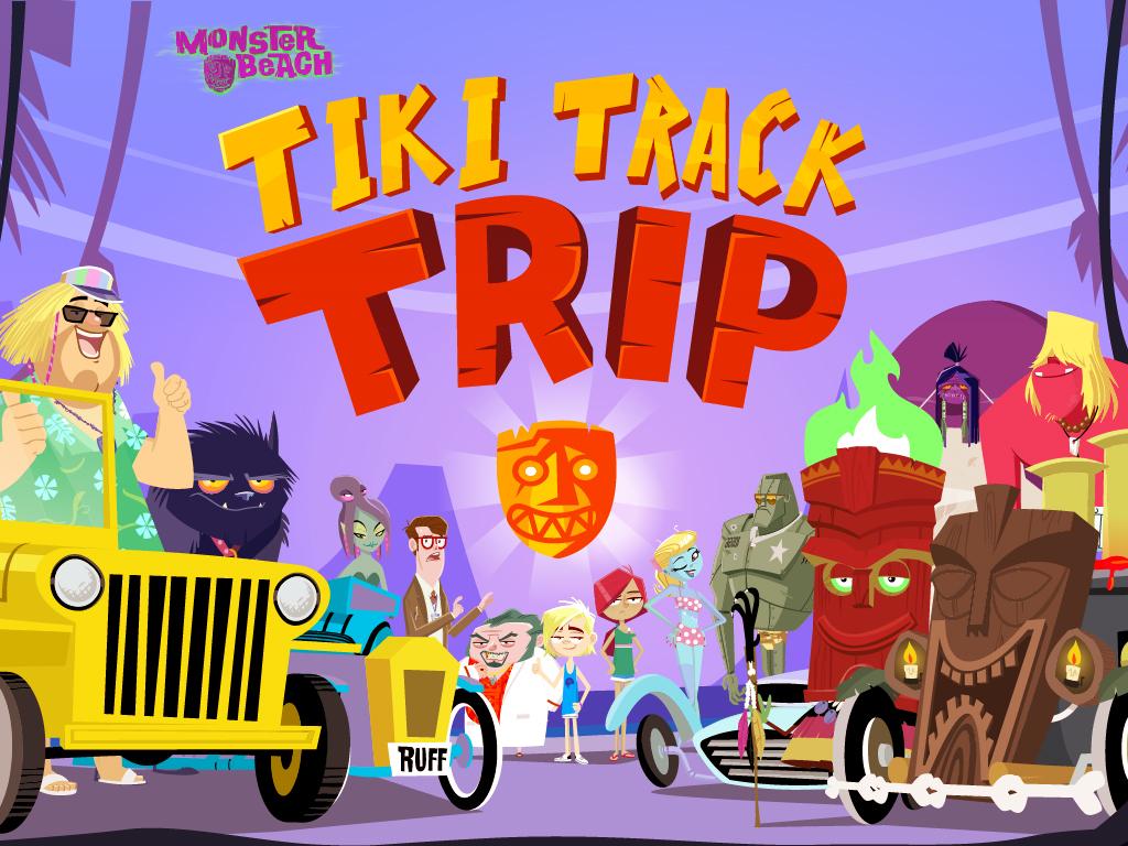 Monster Beach Tiki Track Trip截图5