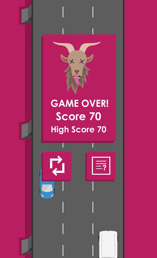 Traffic Goat - Infinite Runner截图4