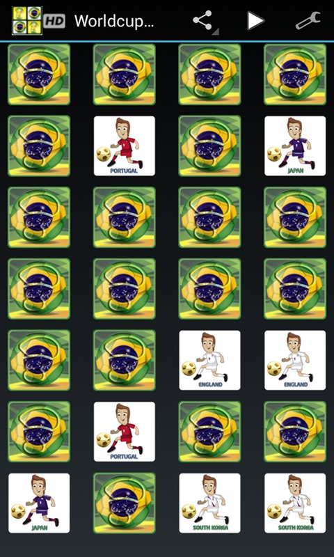 Worldcup Memory Game截图5