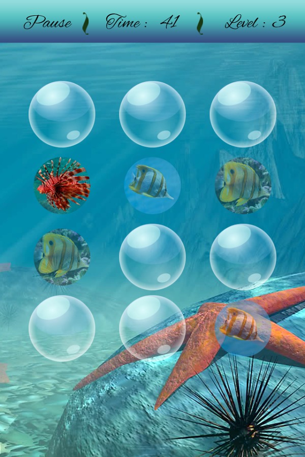 Fish Memory Game截图3