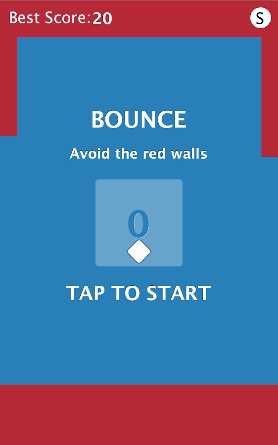 Dot Bounce avoid the red walls截图5