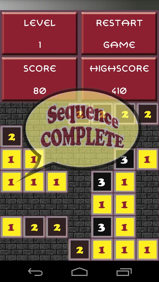 Sequence Series Puzzle截图1