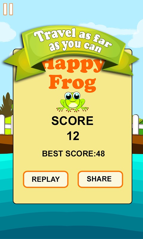 Happy Frog - Water Jump截图2