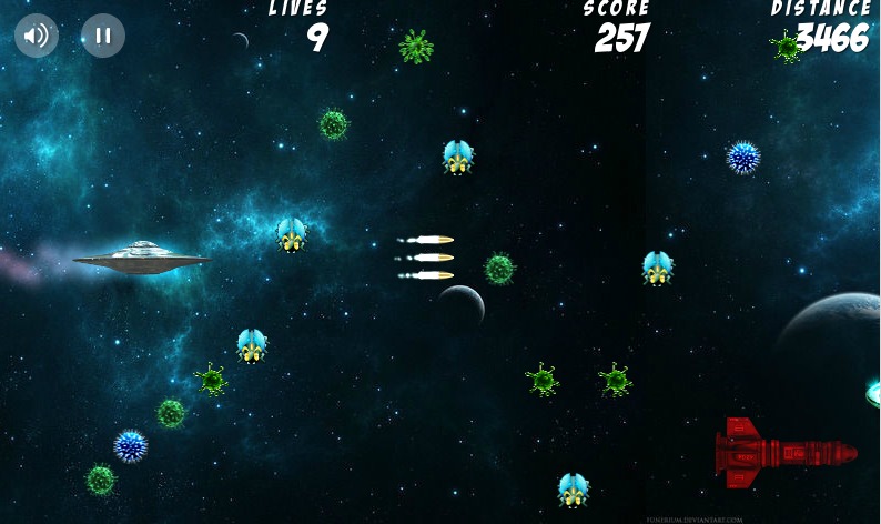 UFO War Free截图2