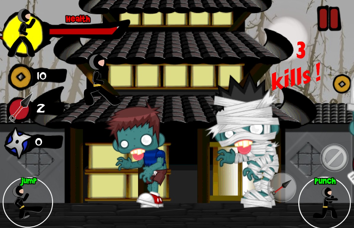 Stickman Ninja Fighter截图4