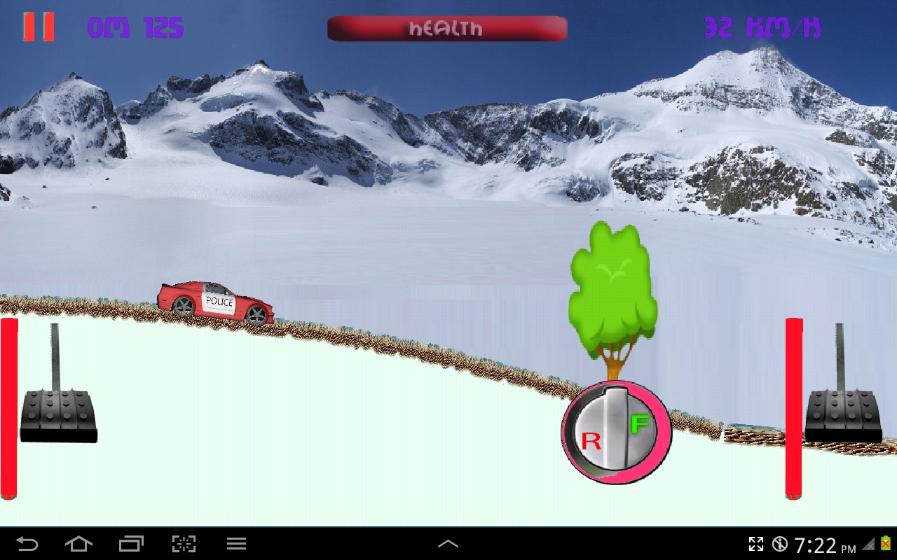 Jumping Car Race 2D截图1