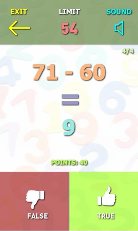 Those Numbers - Free Math Game截图5