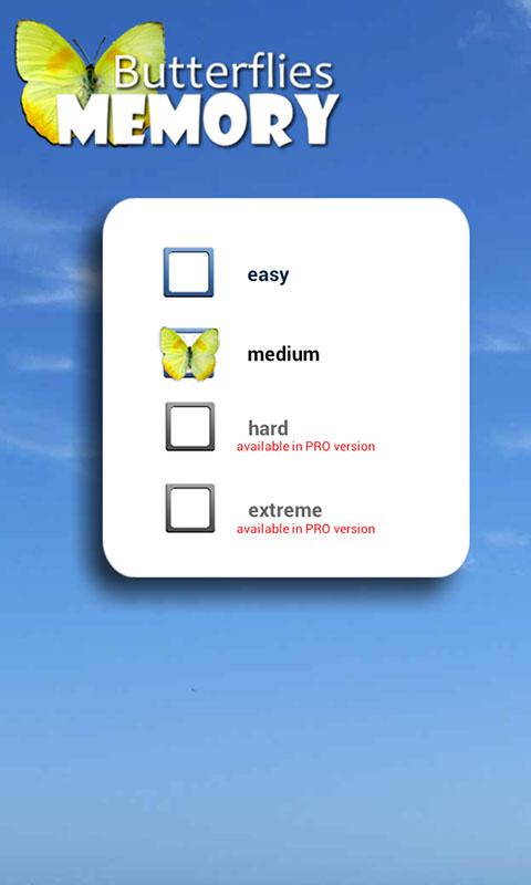 Butterflies Memory Game截图2