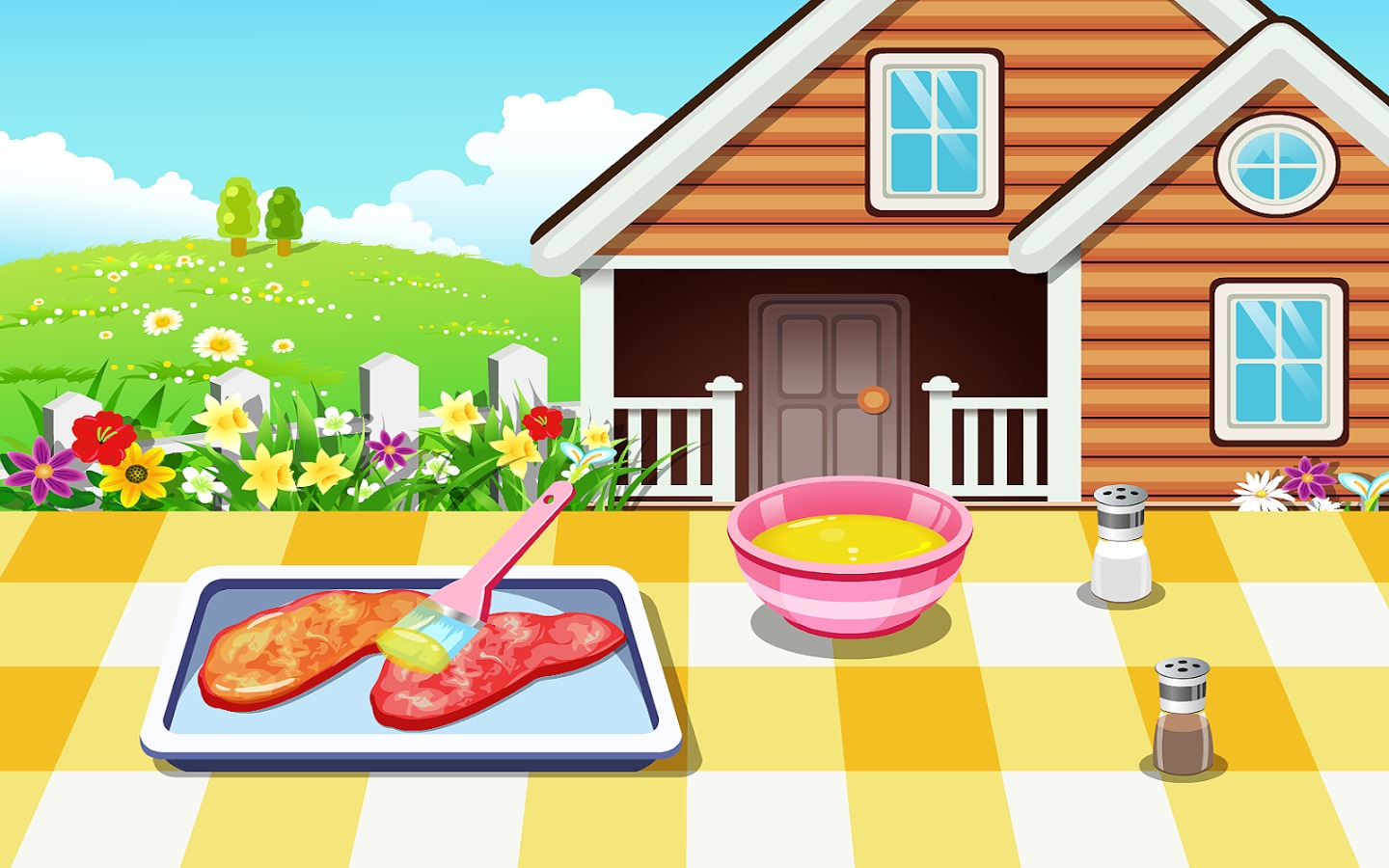 Beef Barbecue Cooking Games截图2