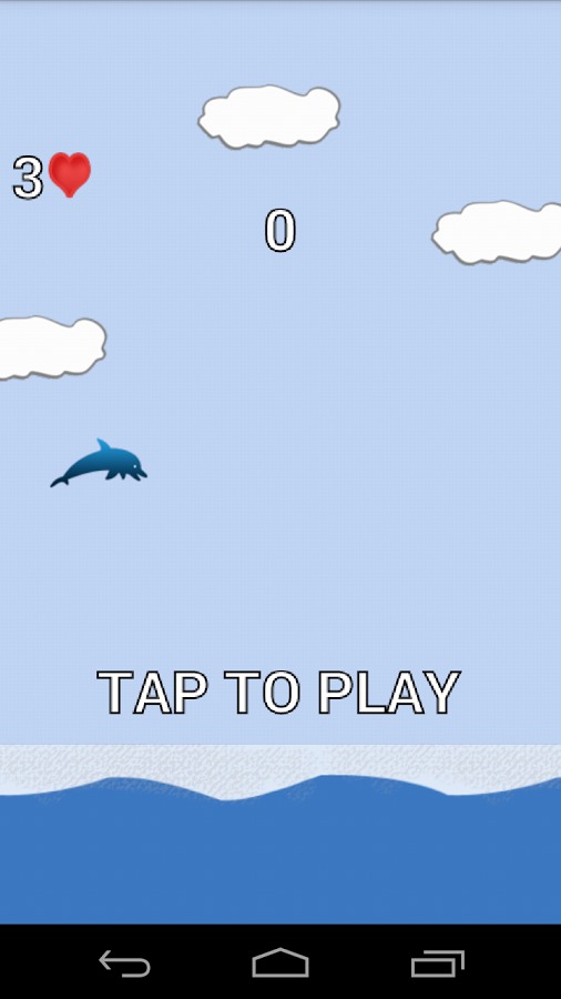 Flappy Cute Dolphin截图2