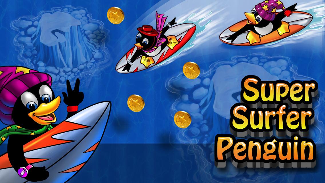 Super Surfer Penguin截图1