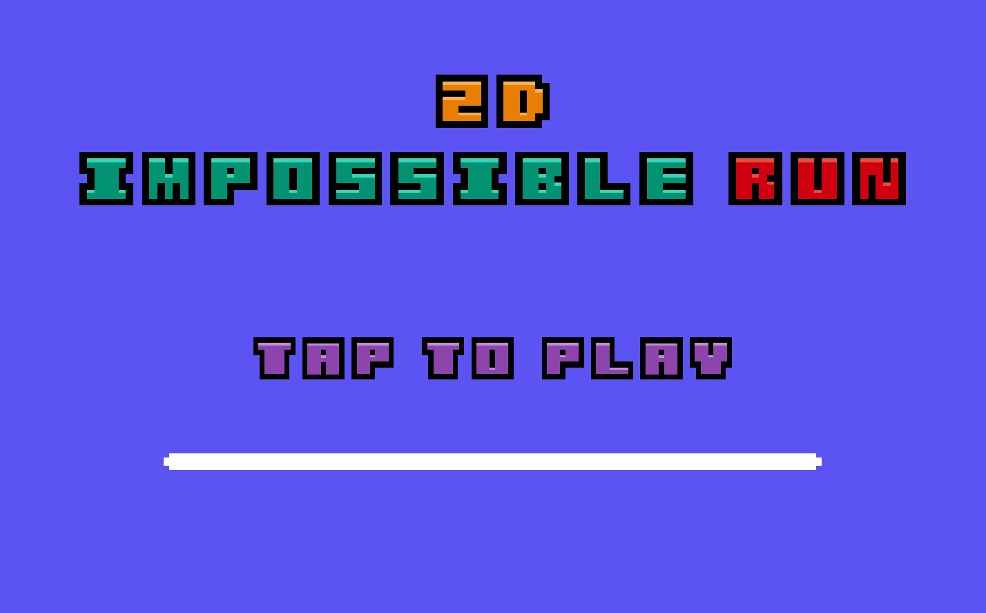 2D Impossible Runner截图3