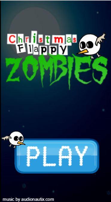 Flappy Christmas Zombies截图1