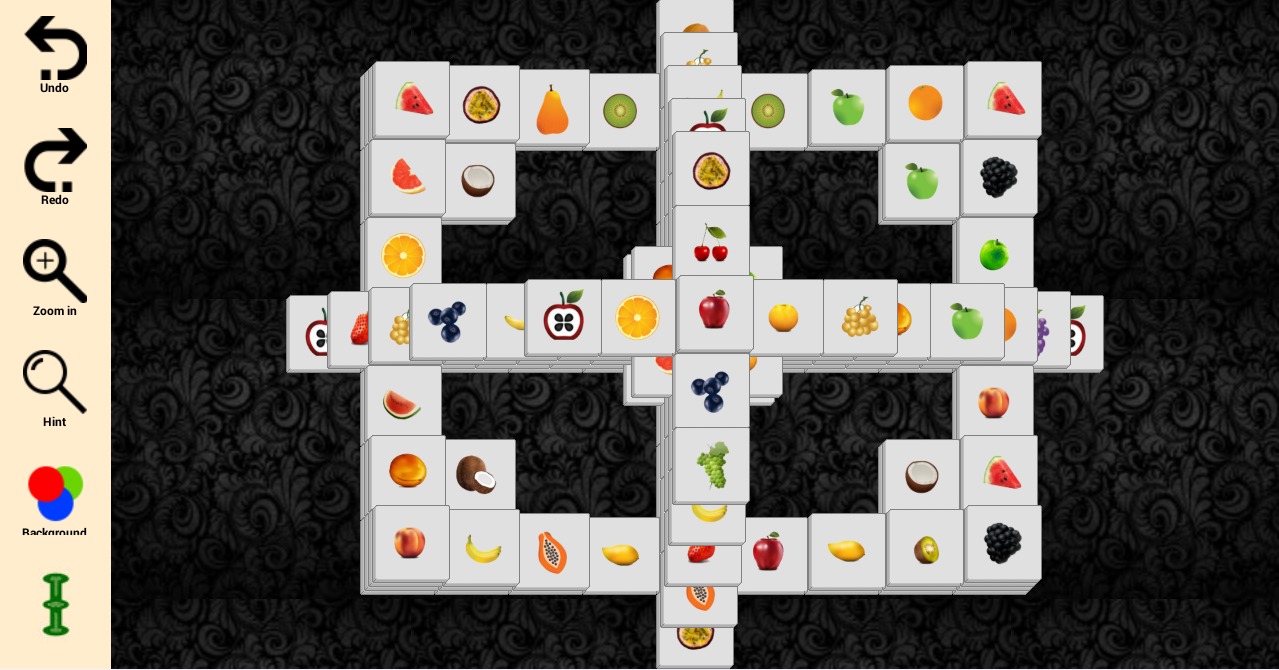 Mahjong solitair (Fruit)截图3