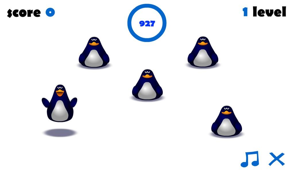 Tap the penguin!截图3